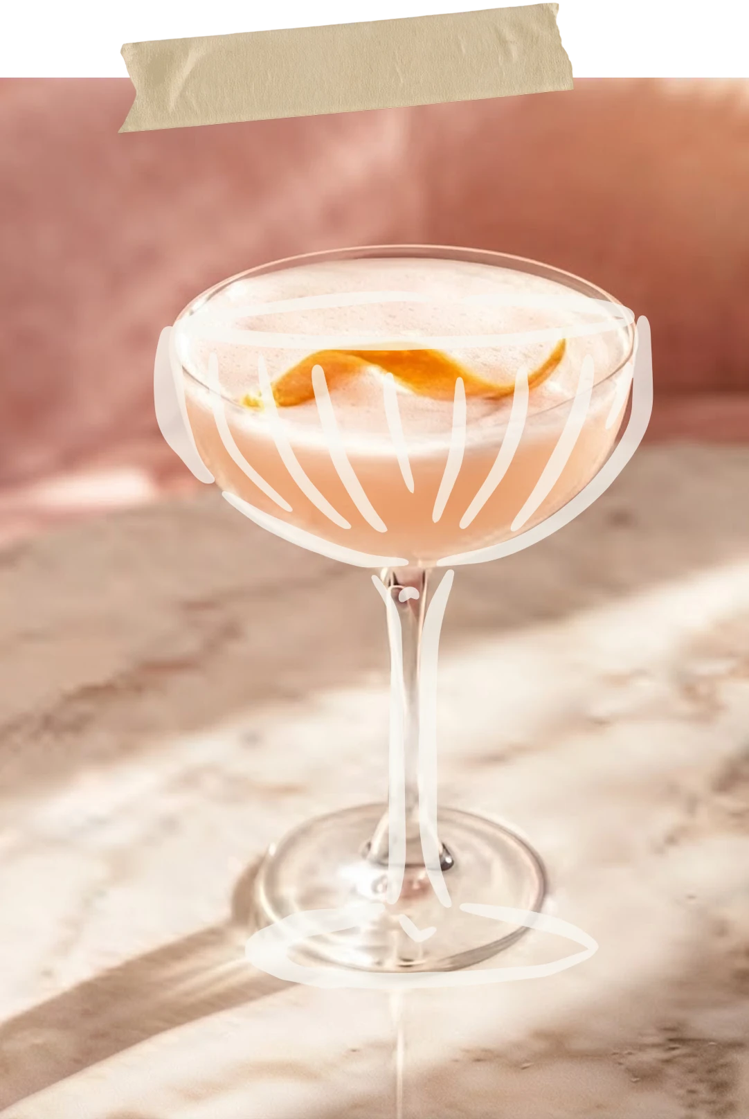The Unmarked Door cocktail made with Lythgoe Bourbon