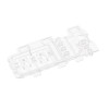 Genuine Beko Tumble Dryer Light Cover Guide - Part No. 2963670200