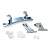GENUINE HOOVER CANDY WASHING MACHINE DOOR HINGE SET 49001262