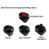 Universal 48mm White Multi Fit Cooker Control Knobs Pack of 4