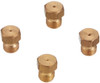 UNIVERSAL LPG GAS JET SET - 4 BURNER HOB INJECTOR PROPANE NOZZLE CONVERSION KIT 9MM