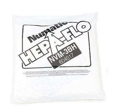 GENUINE NUMATIC NVM3BH VACUUM CLEANER BAGS 604017