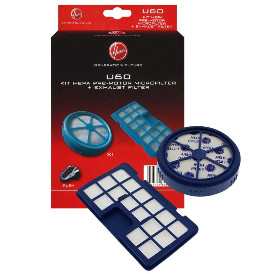 GENUINE  HOOVER U60 VACUUM CLEANER FILTER KIT 35600936