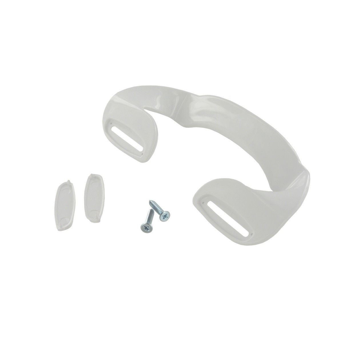UNIVERSAL FRIDGE FREEZER DOOR GRAB HANDLE WHITE REFRIGERATOR ADJUSTABLE 190MM