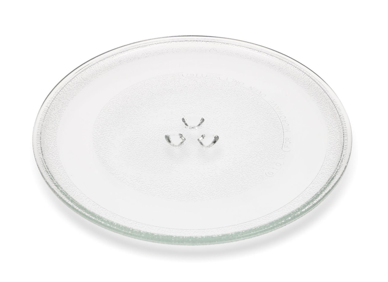Universal Microwave Glass Turntable Plate 255mm 3 Pip