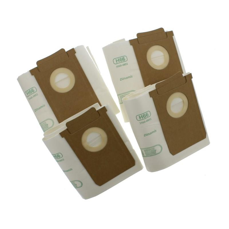 Genuine Hoover H66 Vacuum Cleaner Dust Bags – Pack 4 -  35600852
