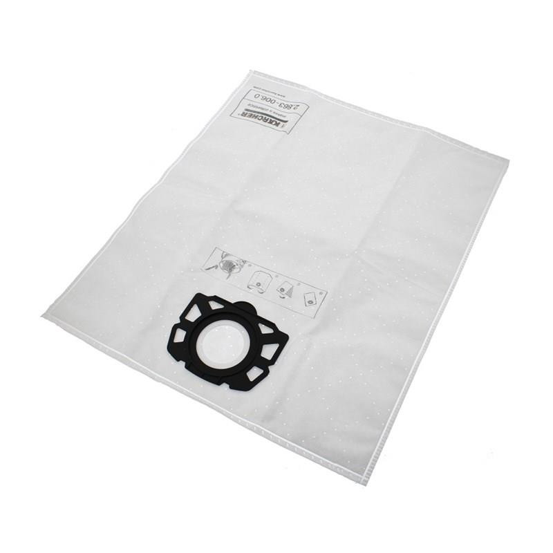 Genuine Karcher WD4 Premium Vacuum Cleaner Bags 2.863-006.0 Pack of 4