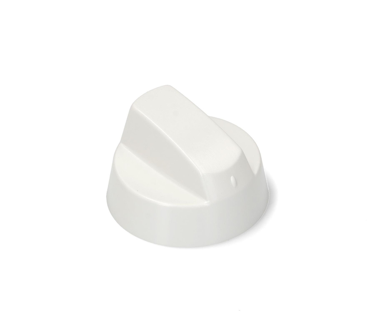 Universal White Oven Cooker Control Knob with Fittings