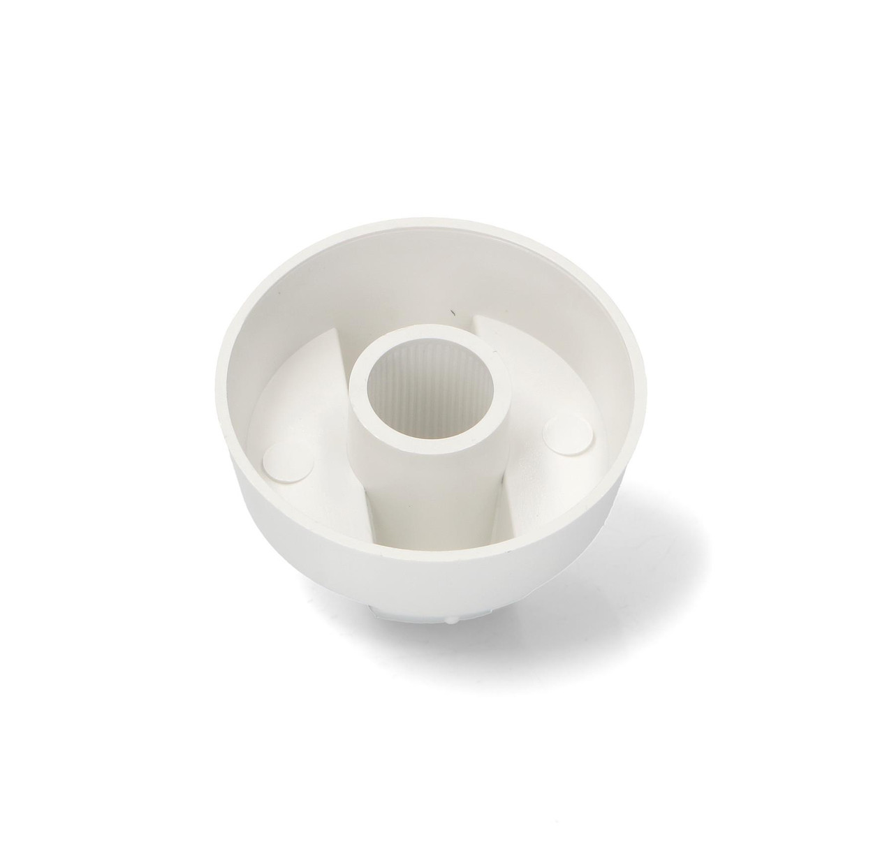 Universal White Oven Cooker Control Knob with Fittings