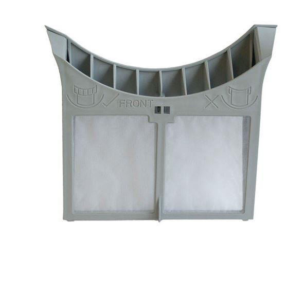 Hinged Fluff & Lint Filter for Creda Hotpoint Tumble Dryer Grey C00095623