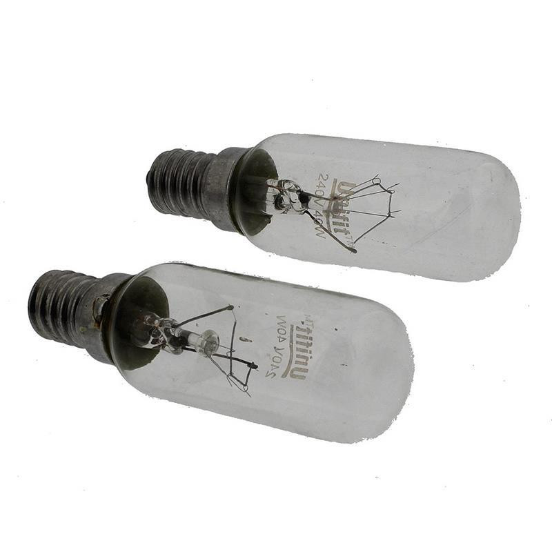 Cooker Hood Light Bulbs 40W SES E14 Pack of 2
