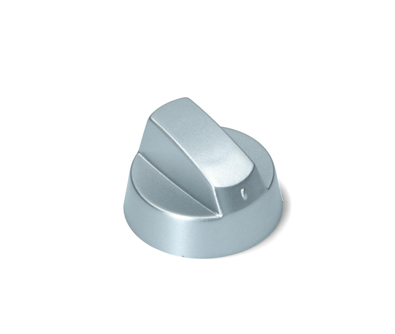 Universal Cooker Oven Hob Control Knob Silver with Adaptors