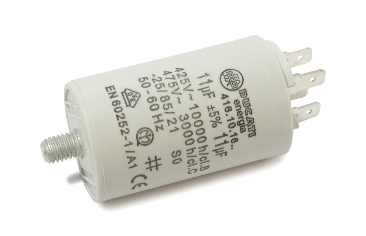 COMPATIBLE START RUN CAPACITOR 11UF DUCATI