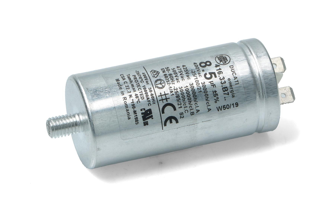 GENUINE HOTPOINT START RUN CAPACITOR 8.5UF DUCATI