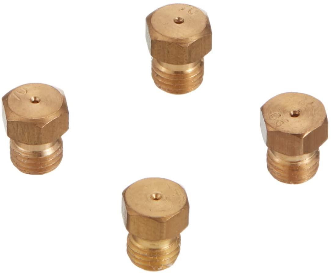 UNIVERSAL LPG GAS JET SET - 4 BURNER HOB INJECTOR PROPANE NOZZLE CONVERSION KIT 9MM