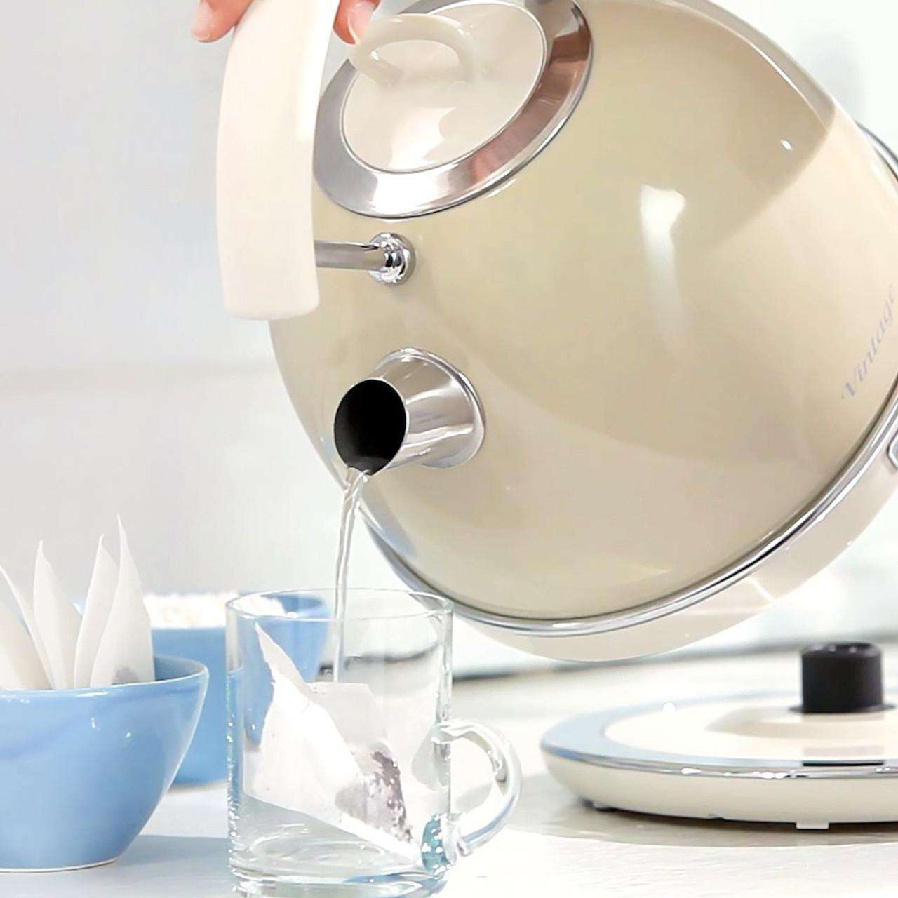 ARIETE VINTAGE 1.7L DOME KETTLE CREAM