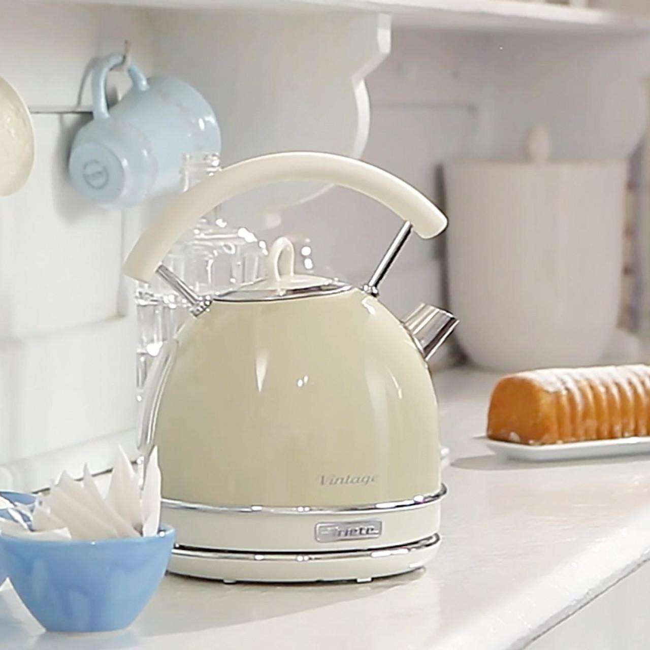 ARIETE VINTAGE 1.7L DOME KETTLE CREAM