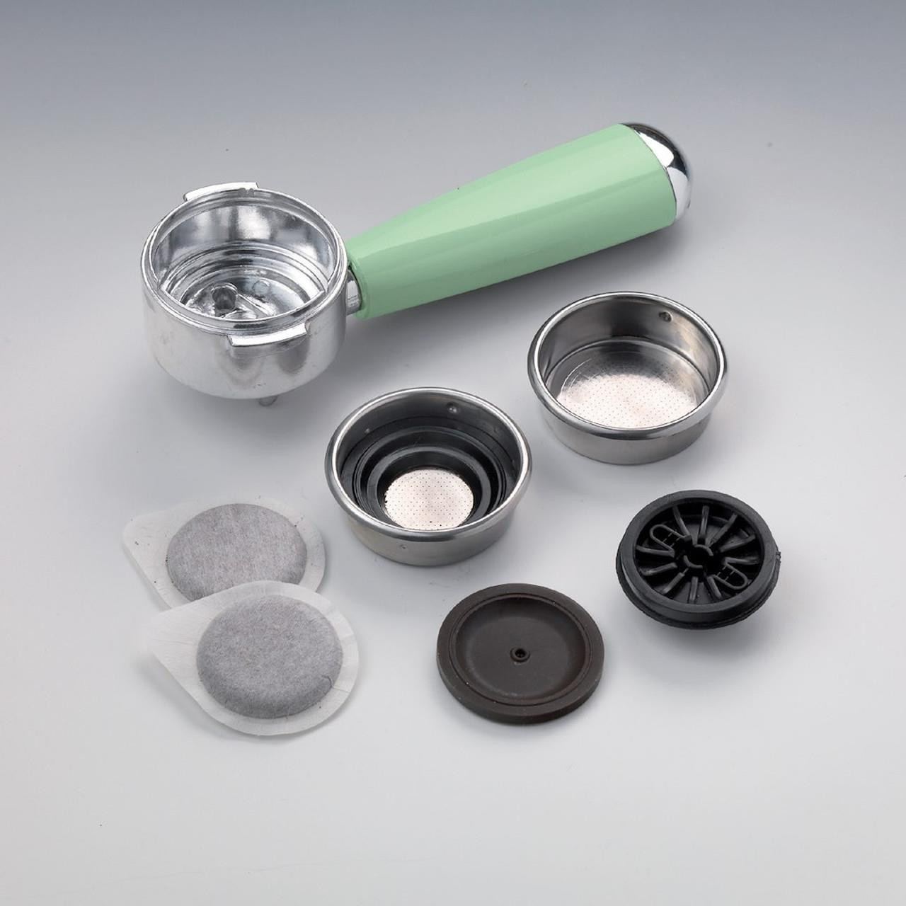 ARIETE VINTAGE ESPRESSO COFFEE MACHINE GREEN