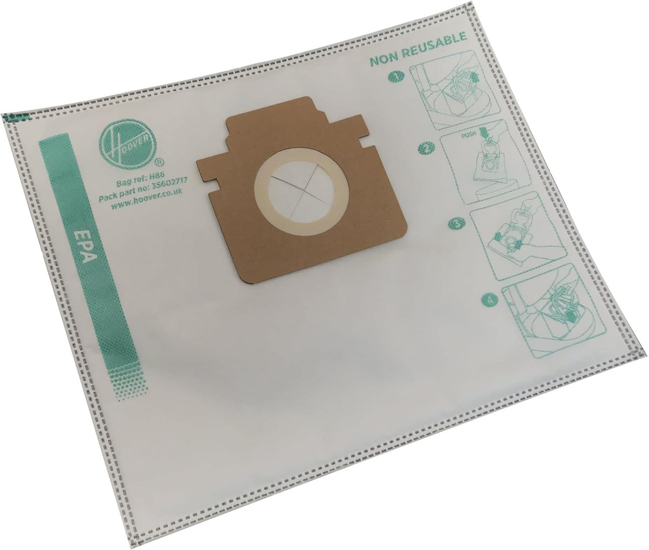 GENUINE HOOVER  H-ENERGY 500 VACUUM CLEANER BAGS 35602717