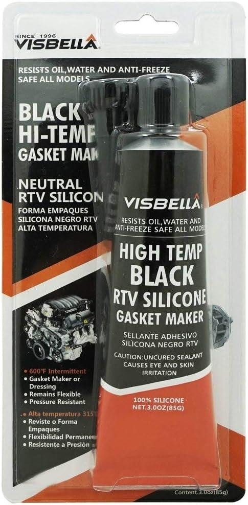 Visbella RTV Silicone Gasket Maker High Temperature 315°C 85ml