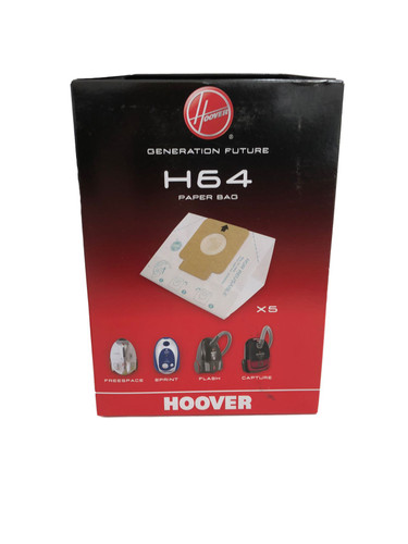 GENUINE HOOVER H64 VACUUM BAGS 35600637 GENUINE HOOVER H64 VACUUM BAGS 35600637