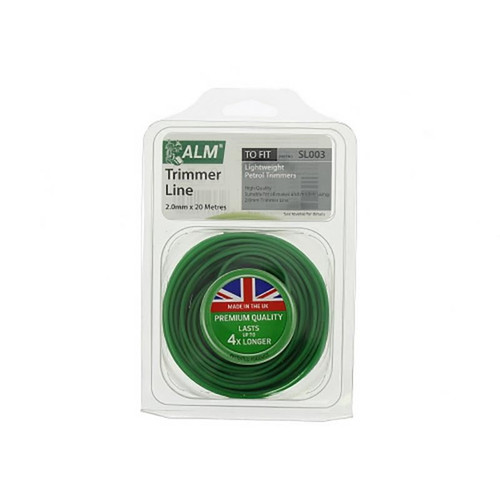 TRIMMER LINE: 2.0MM 20M GREEN ROUND CUTTING LINE SL003