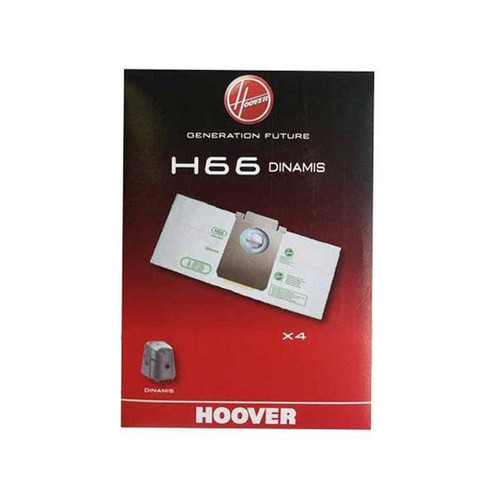 Genuine Hoover H66 Vacuum Cleaner Dust Bags – Pack 4 -  35600852 Genuine Hoover H66 Vacuum Cleaner Dust Bags – Pack 4 -  35600852