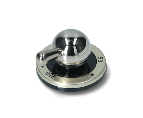 BRITANNIA ILVE CHROME TEMPERATURE CONTROL KNOB G3610008