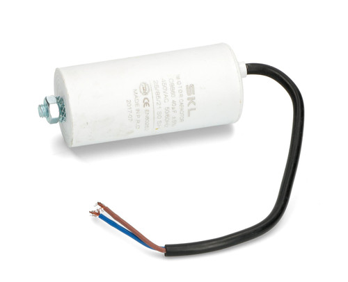 START RUN CAPACITOR 40UF & CABLE START RUN CAPACITOR 40UF & CABLE