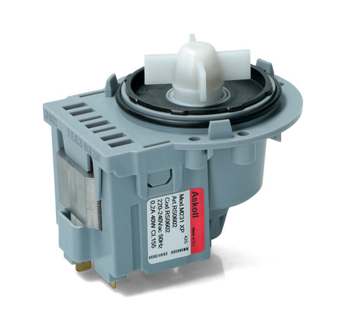 Genuine Askoll Washing Machine Drain Pump – Part No.  M224 or M231XP