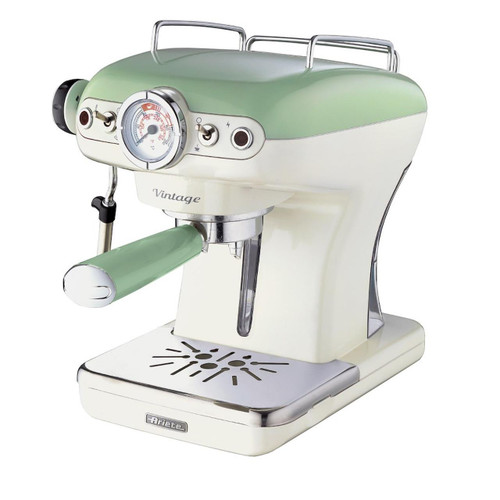 ARIETE VINTAGE ESPRESSO COFFEE MACHINE GREEN