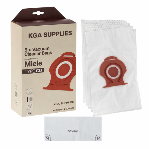 Compatible Miele Type CO Vacuum Cleaner Bags – Pack of 5