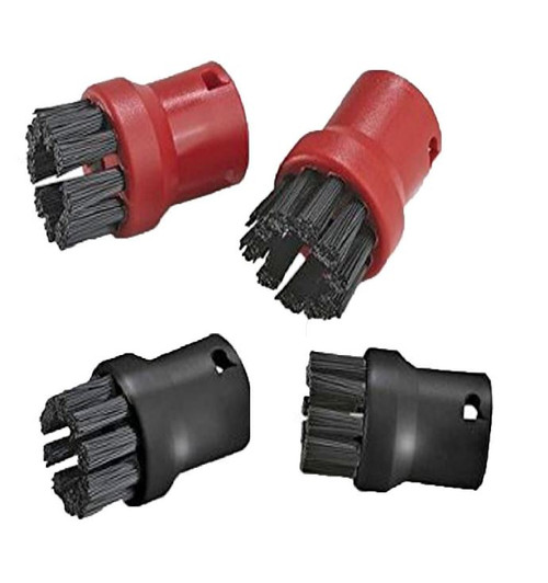 Set of 4 Karcher Round Brushes with Heat Resistant Nylon Bristles 