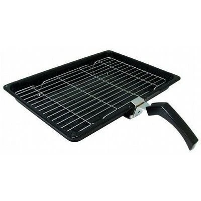 Grill Pan Complete with Rack and Handle for Hotpoint Indesit 60cm Cookers