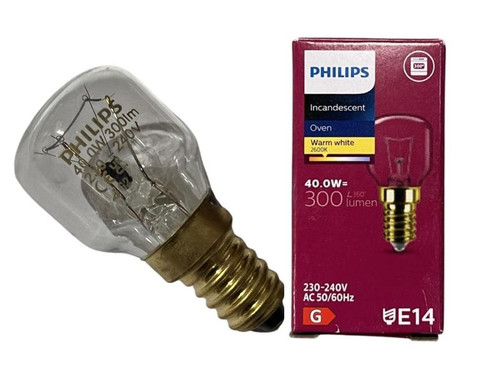 Philips Oven Cooker Bulb 40W 240V E14 SES