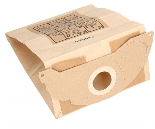 Genuine Karcher A2 WD2 MV2 Series Vacuum Cleaner Bags –6.904-322.0 Pack of 5