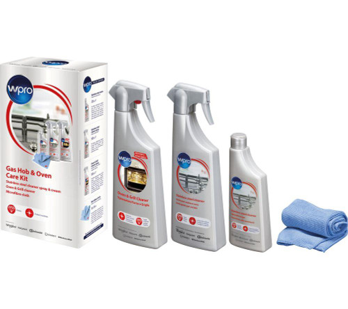 Wpro Ceramic Hob & Oven Care Kit – Complete Cleaning Solution for Kitchen Appliances C00379696