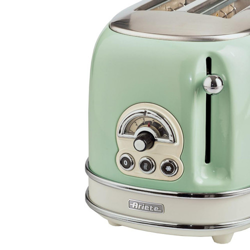 ARIETE VINTAGE 2 SLICE TOASTER GREEN