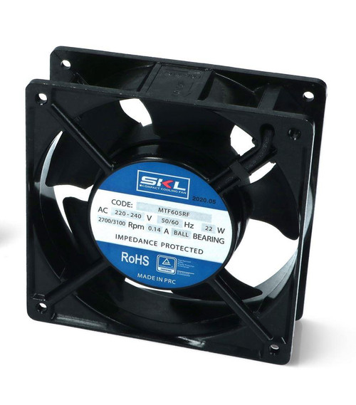 Universal Fridge Refrigerator Square Cooling Fan Motor 240V 120 x 120 x 38mm