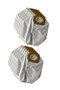 White Dust Bags For Gtech HyLite Series Vacuum Cleaner Pack 10