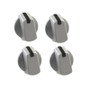 UNIVERSAL 40MM WHITE COOKER CONTROL KNOB PACK OF 4