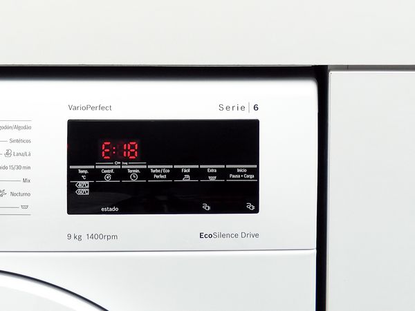 Bosch Washing Machine Error Codes Explained – Fix E18, E17, E21 & More