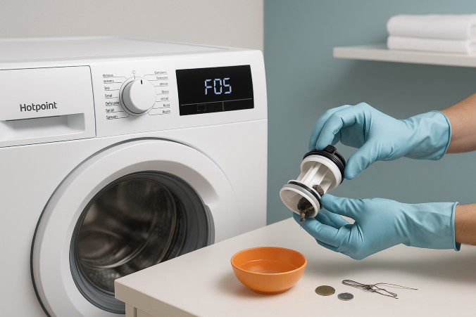 Hotpoint Washing Machine Error Codes Explained (Full List + Fixes)