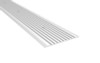 Pemko Floor Plate 72" x 5-29/32" x 1/4" | Mill Aluminum