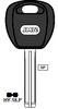 JMA Automotive Plastic Head Key Blank for Hyundai | HY-18.P | Nickel-Plated