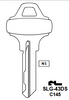 JMA Pro Line Key Blank for Schlage (Everest ) | SLG-43DS | C145 | Nickel-Silver