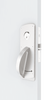Ligature-Resistant Mortise Lockset | Beveled Latch | Asylum Function | RH | 2-3/4" Backset | Satin Chrome
