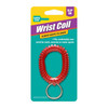 Key Wrist Coil Jelly with 7/8" Nickel Plated Tempered Steel Ring | Assorted | 1/Card