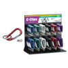 C-Clip Display Aluminum | Assorted | 126 Pieces