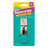 Key Safe Belt Hook with Split Key Ring | NPS| 1/Card